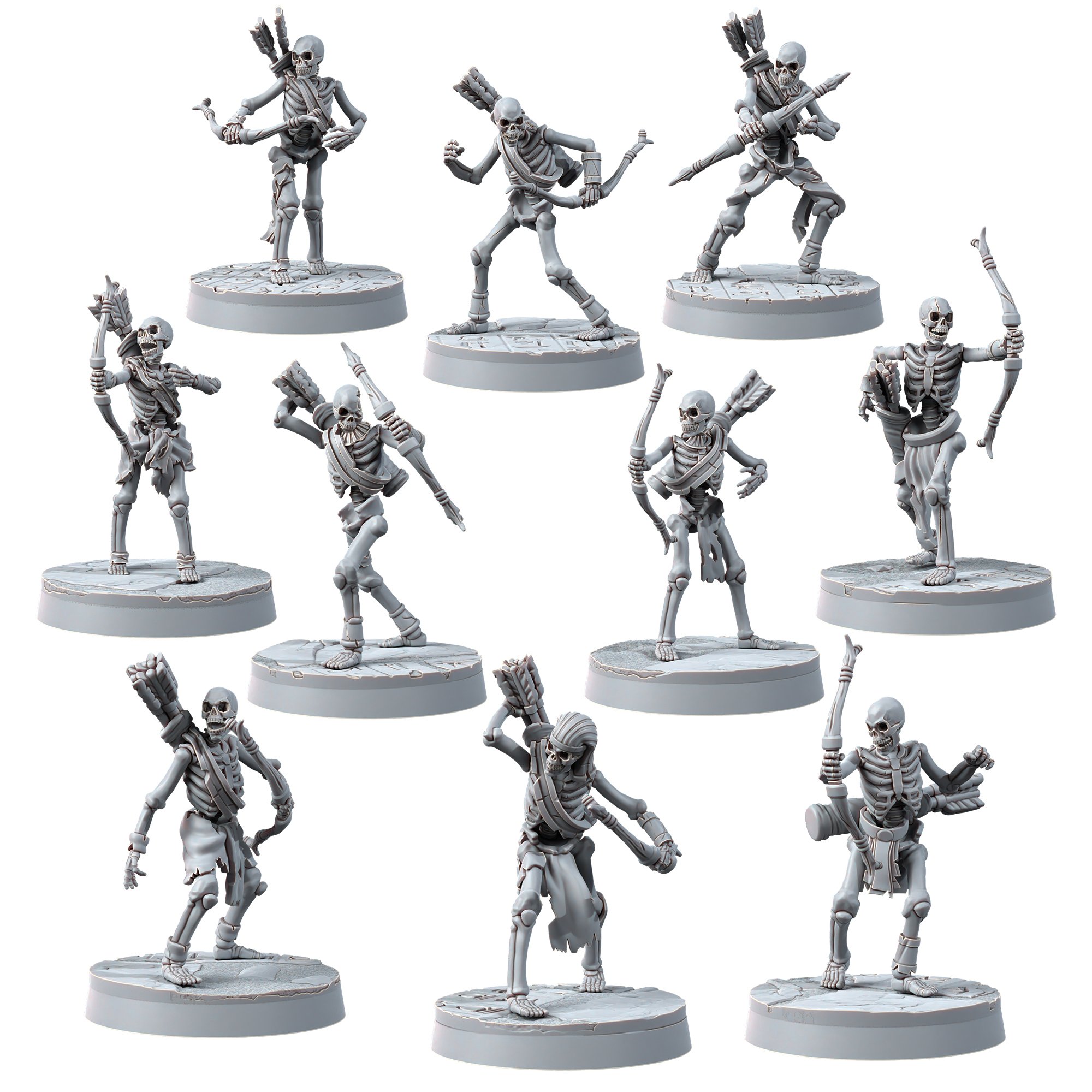 SKELETONS - SAND ARCHERS (10U)