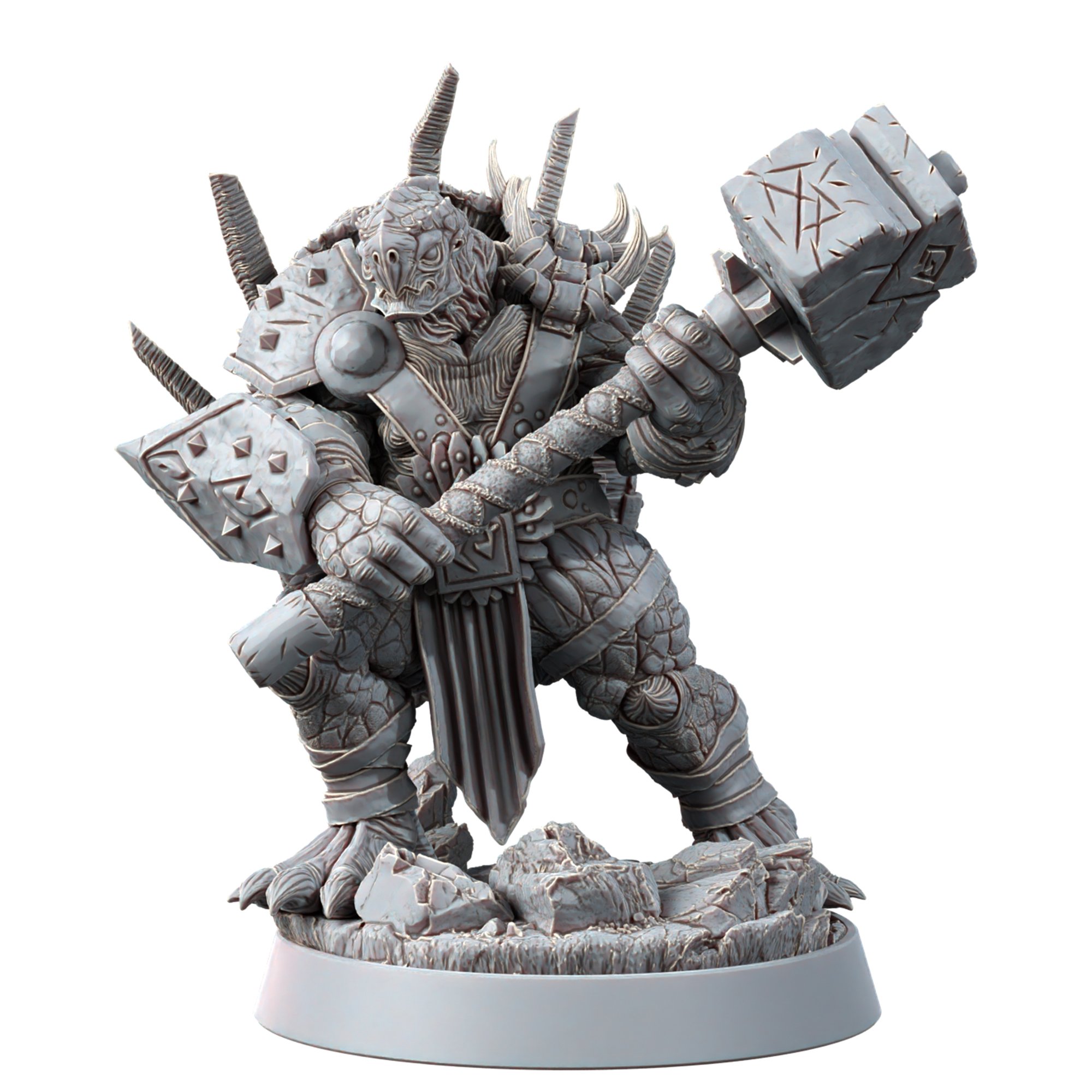 TURTLENOID - THE PRAETORIANS OF SHIELD ISLAND MANNYG