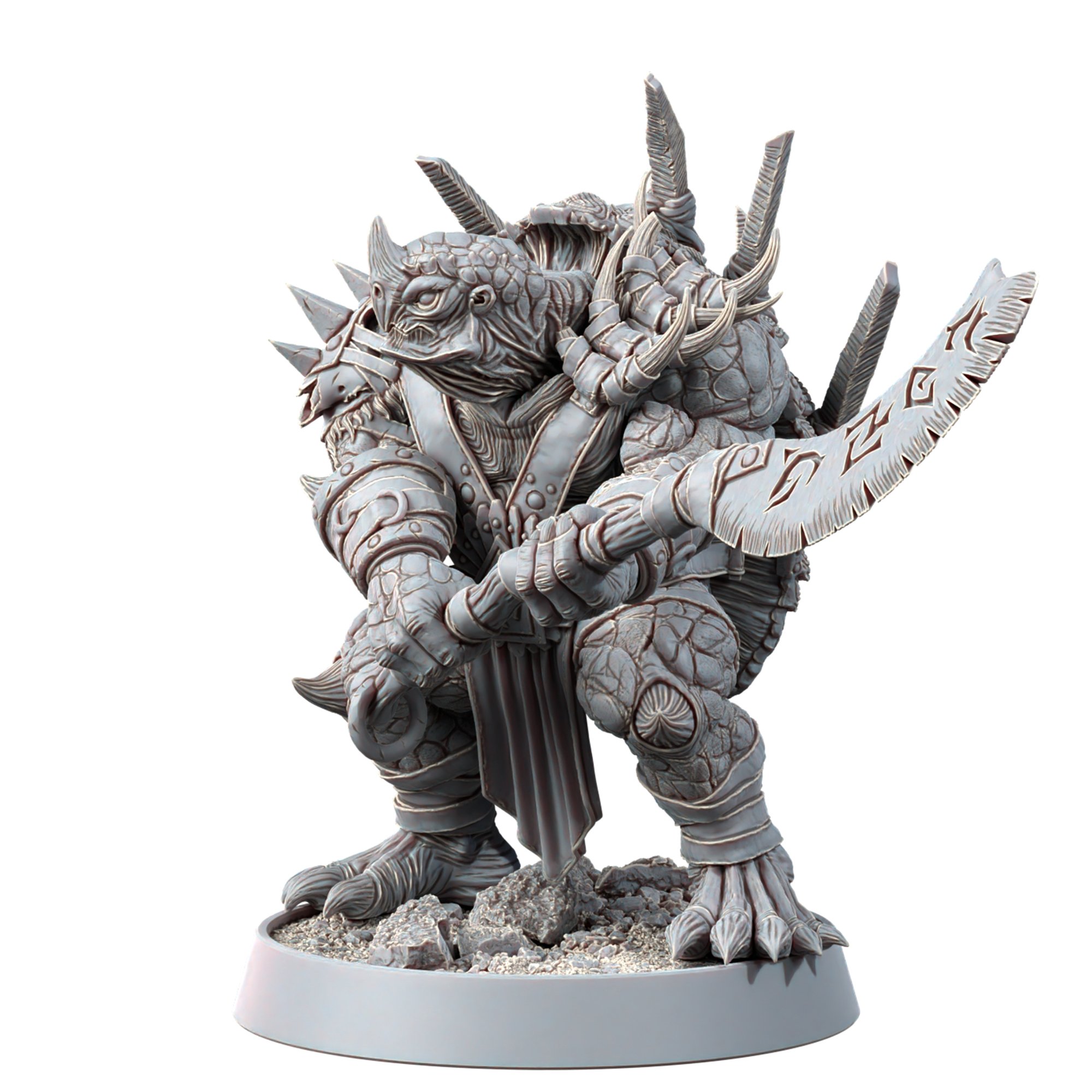 TURTLENOID - THE PRAETORIANS OF SHIELD ISLAND TORMIC