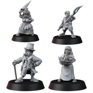 HALFLINGS - COMMON FOLK (4U)