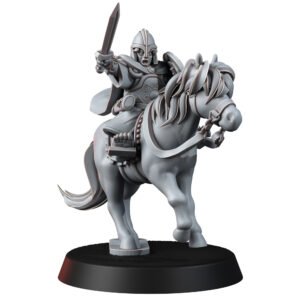 HALFLINGS - COMMANDER VONNOM WITH HORSE