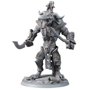 UNDEAD - NOMARCH GUARDIAN APEDEMAK WITH TWIN BLADES