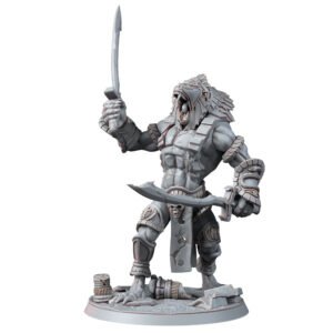 UNDEAD - NOMARCH GUARDIAN DUAMUTEF WITH TWIN BLADES