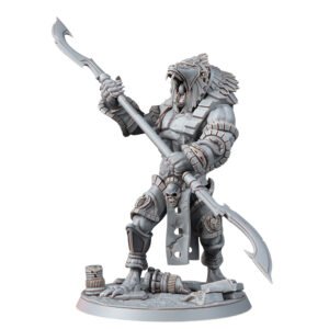 UNDEAD - NOMARCH GUARDIAN DUAMUTEF WITH TWO-HANDED WEAPONS