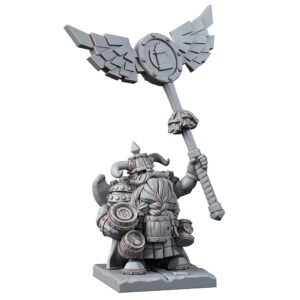 DWARFS - KINGDOMS MASTER BREWER WITH STANDARD