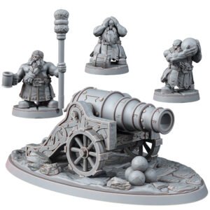 DWARFS - KINGDOMS DWARVEN CANNON