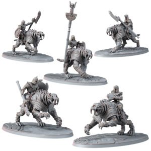 SKELETONS - SABRETOOTH RIDERS (5U)
