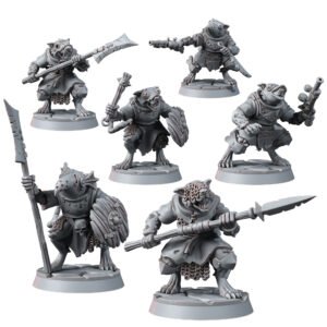 RATMEN - SEWERS STALKERS RATFOLKS (6U)