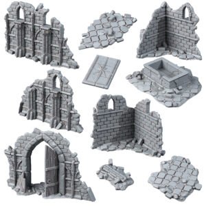 DECORATIONS - CHURCH RUINS