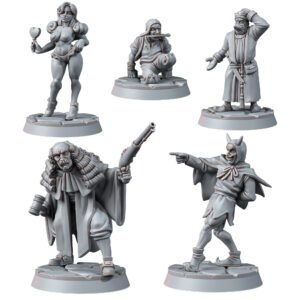 UNIQUE COLLECTIONS - MYSTERIOUS INHABITANTS (5U)