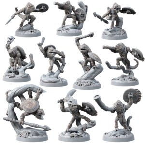 LIZARDMEN - FERAL HUNTERS (10U)