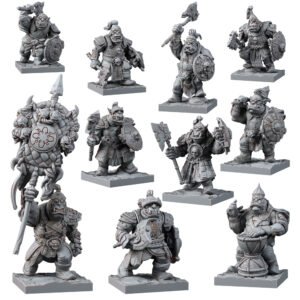 ORCS - GREY WASTE WITH MELEE WEAPON AND SHIELD (10U)