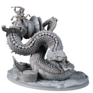 SKELETONS - GOD PRINCE ON SNAKE