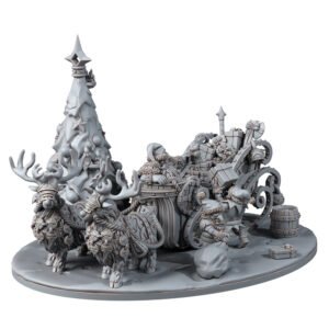 DWARFS - DRUNK SANTA DWARF AND HIS LITTLE HELPERS V1