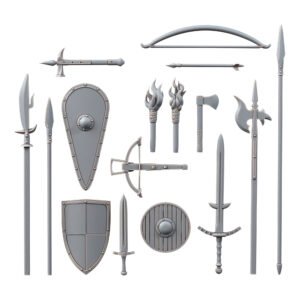 KNIGHTS - MEDIEVAL WEAPONS (16U)