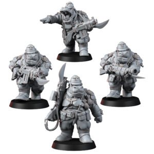 HUMANOIDS - HIPPO INFANTRY GRIMDARK