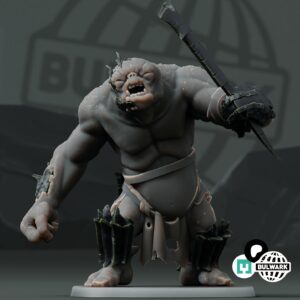 OGRES - HILL OGRE CHIEFTAIN RAGNIFEL