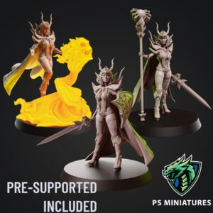 ELVES - DROW SORCERESS