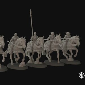 KNIGHTS - OLD GUARD WITH LANCES