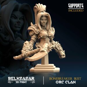 ORC CLAN - BUST BONEBREAKER TOPLESS