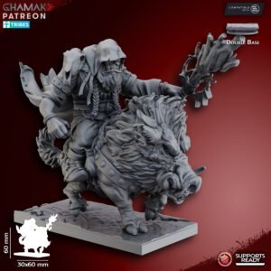 ORCS - NUGIRO SHAMAN ON BOAR