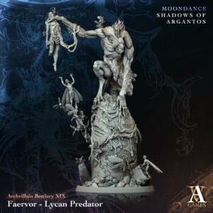 ARCHVILLAIN BESTIARY - VOLUME XIX FAERVOR LYCAN PREDATOR