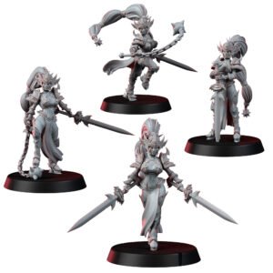 ELVES - DROW LEGIONNAIRES WITH TABARDS