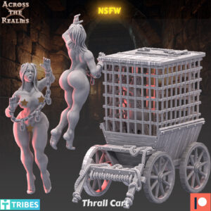 ORCS - DUNGEON LADIES THRALL CART (PIN-UP)