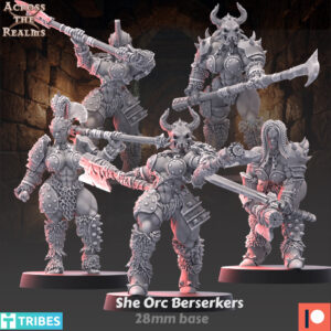 ORCS - DUNGEON LADIES BERSERKERS