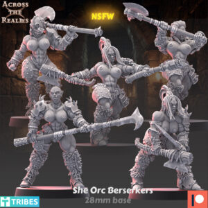 ORCS - DUNGEON LADIES BERSERKERS (PIN-UP)