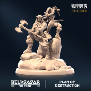 CLAN OF DESTRUCTION - KOLNGAN AND ANYA CLANMASTGERS (NSFW)