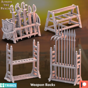 DECORATIONS - WEAPON RACKS