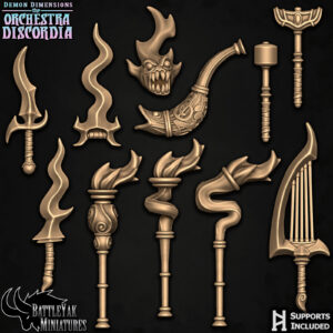 ORCHESTRA DISCORDIA - WEAPONS AND CUSTOMIZTION